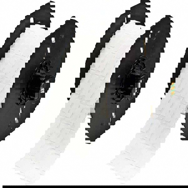 Label Maker Label: White, Cloth, 1/2